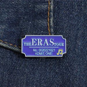 ERAS Enamel Pin in Purple
